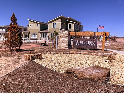 Wagons West community in Monument Colorado
