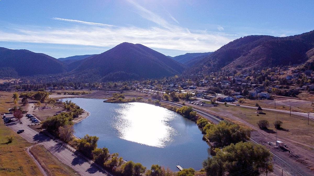 Palmer Lake in Colorado, part of the Tri-Lakes region