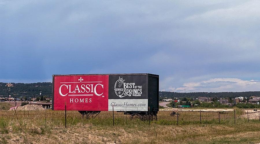 New homes in Monument, Colorado