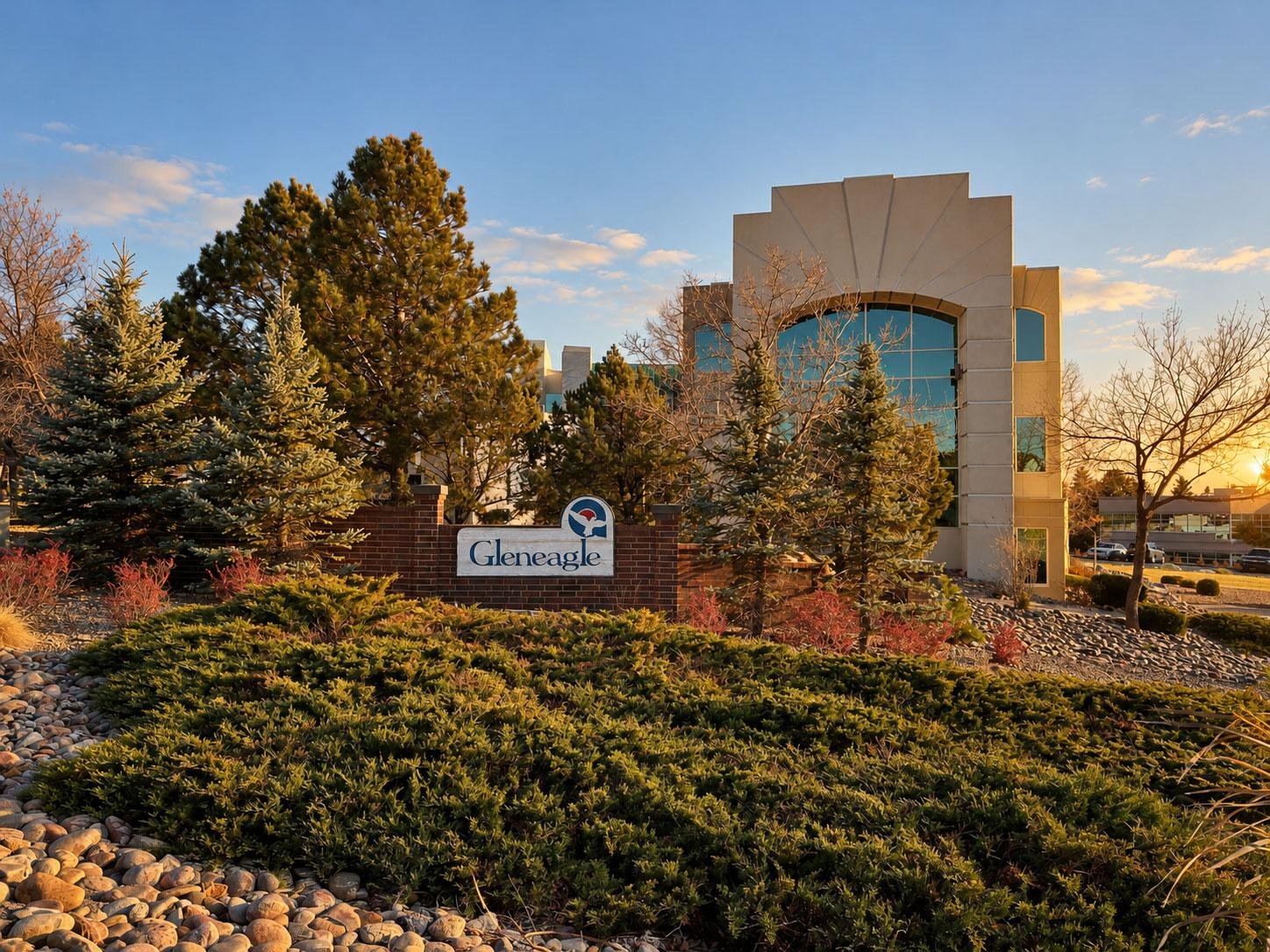 Gleneagle neighborhood entrance in the Monument Colorado area