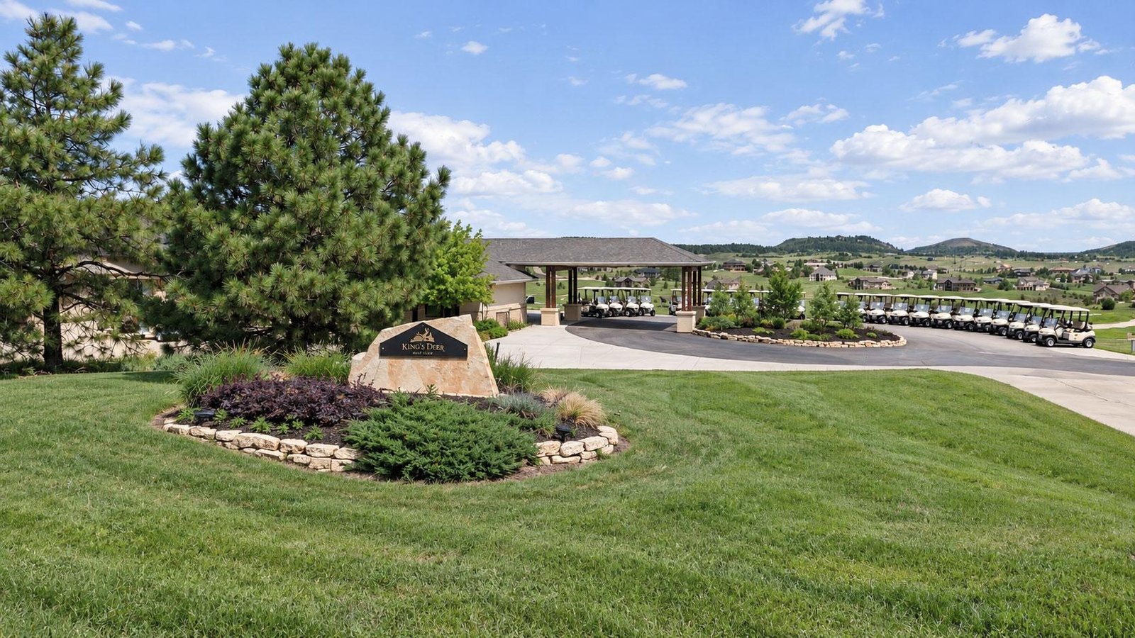 King's Deer Golf Club entrance in Monument, Colorado
